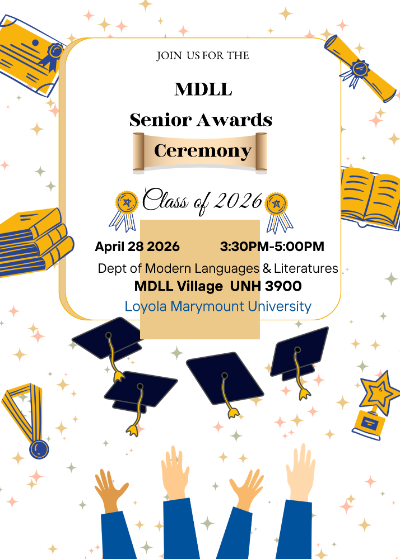 2026 MDLL Senior Awards Ceremony Graduation Party Invitation